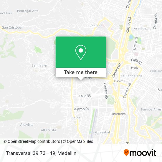 Transversal 39 73—49 map