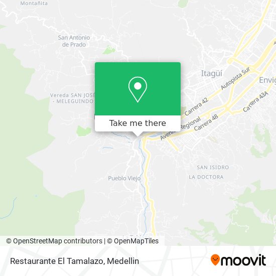 Mapa de Restaurante El Tamalazo