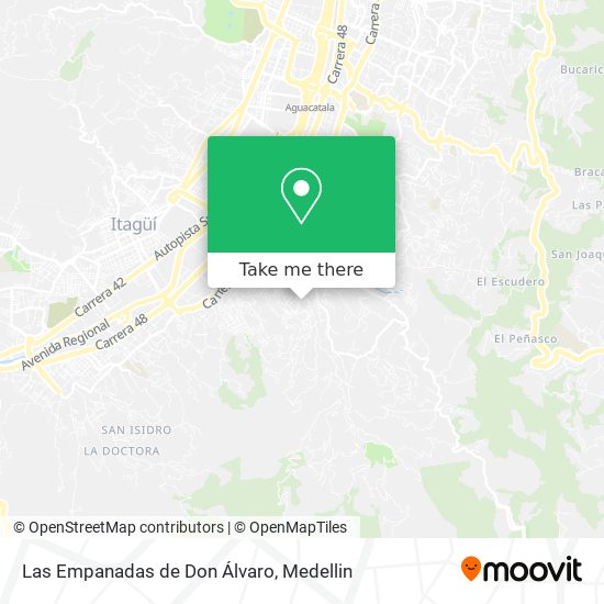 Las Empanadas de Don Álvaro map