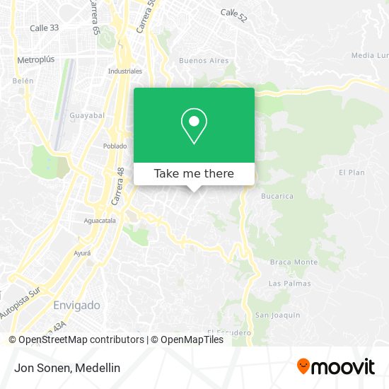 Mapa de Jon Sonen