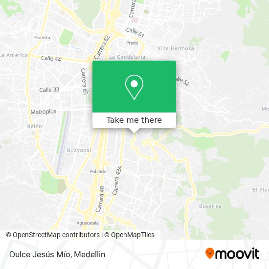 Dulce Jesús Mío map