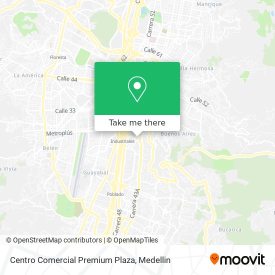 Centro Comercial Premium Plaza map