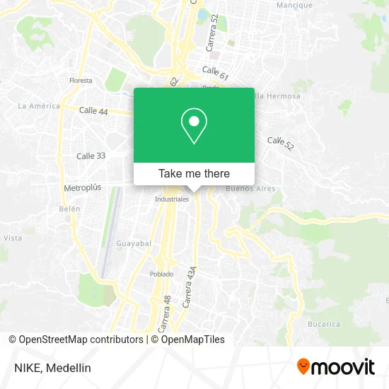 NIKE map