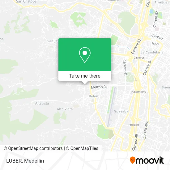 LUBER map