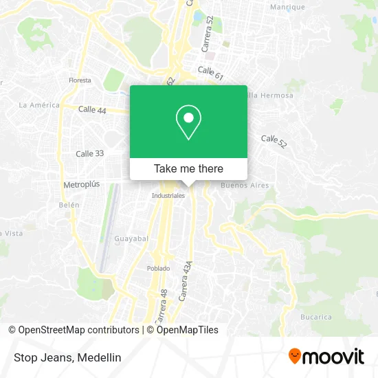 Stop Jeans map