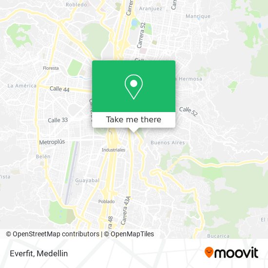 Everfit map