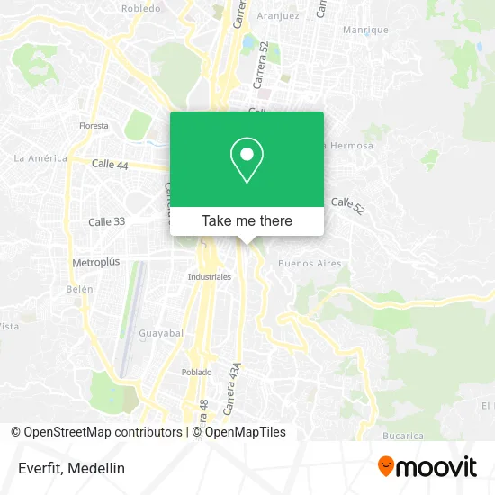 Everfit map
