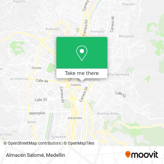 Almacén Salomé map