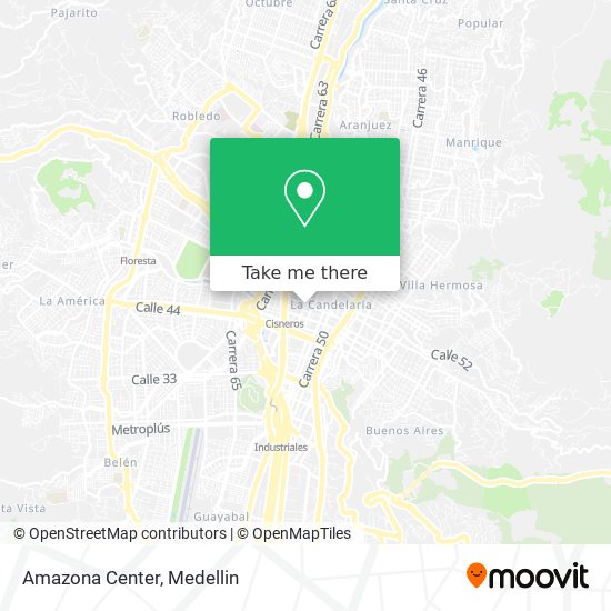 Amazona Center map