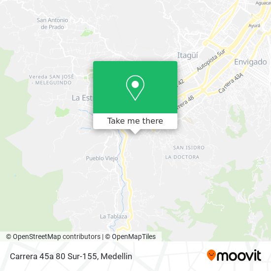 Carrera 45a 80 Sur-155 map
