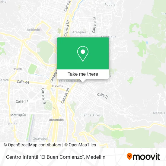 Centro Infantil "El Buen Comienzo" map