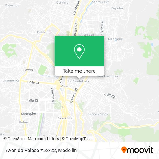 Avenida Palacé #52-22 map