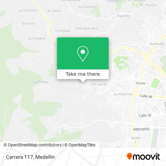 Mapa de Carrera 117