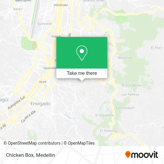 Chicken Box map