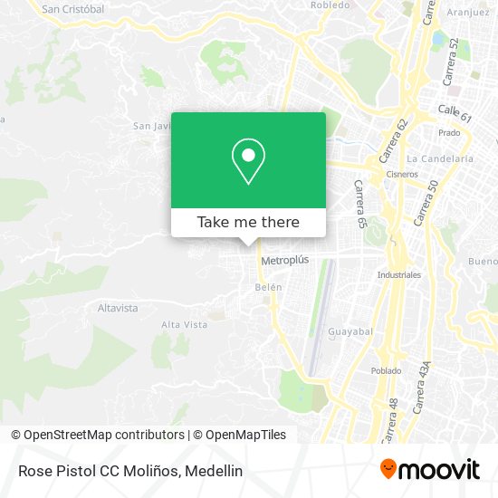 Rose Pistol CC Moliños map