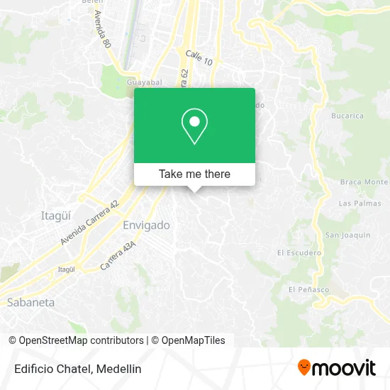 Edificio Chatel map
