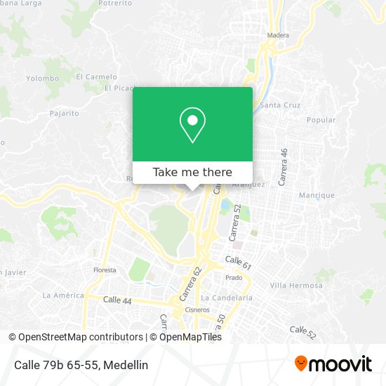 Mapa de Calle 79b 65-55