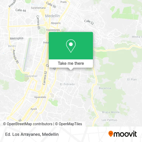 Ed. Los Arrayanes map