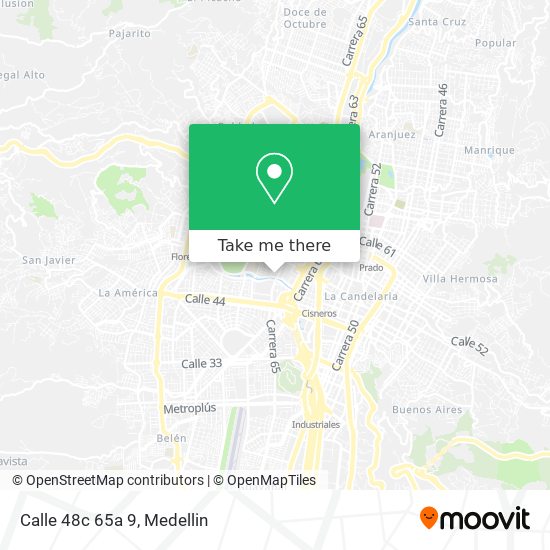 Mapa de Calle 48c 65a 9