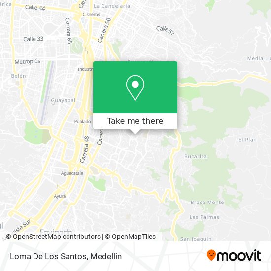 Loma De Los Santos map