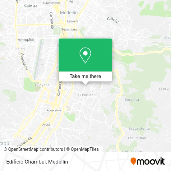 Edificio Chambul map
