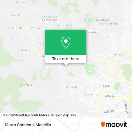 Mapa de Morro Contento