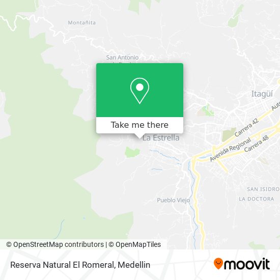 Reserva Natural El Romeral map