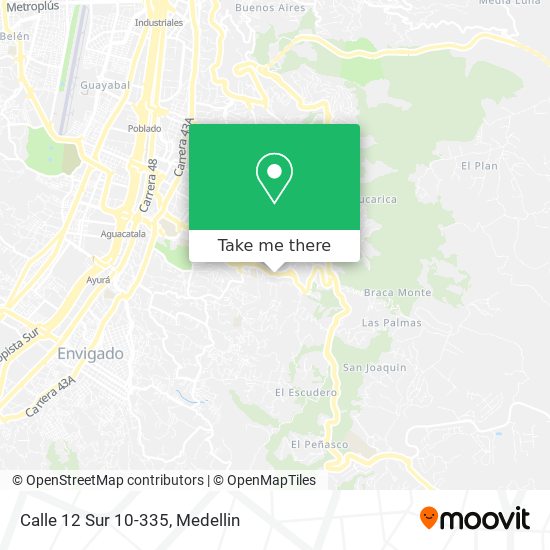 Calle 12 Sur 10-335 map