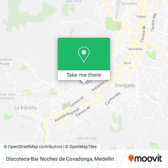 Discoteca-Bar Noches de Covadonga map