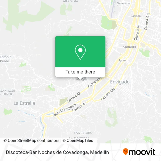 Discoteca-Bar Noches de Covadonga map