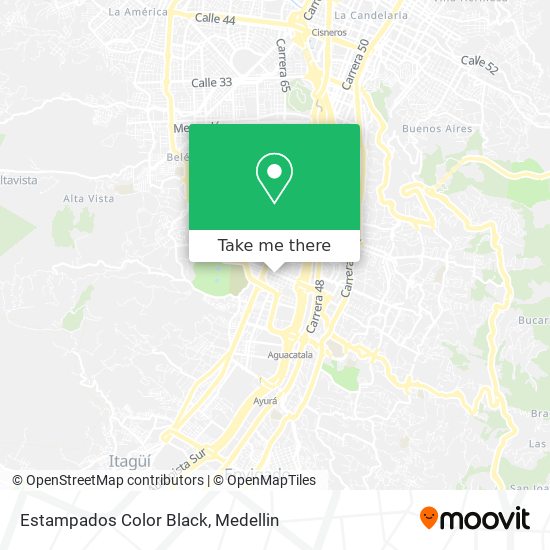 Estampados Color Black map