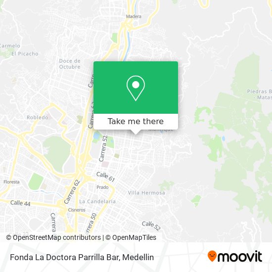 Fonda La Doctora Parrilla Bar map