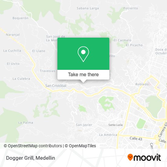 Dogger Grill map