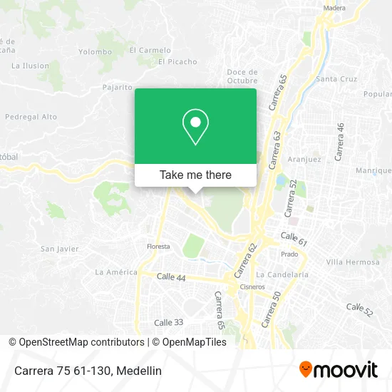 Carrera 75 61-130 map