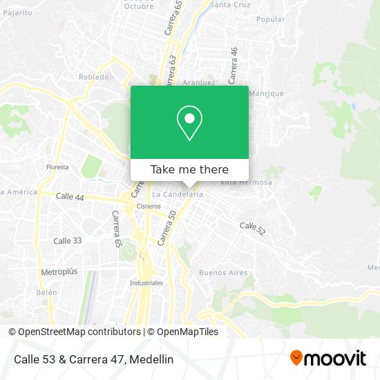 Mapa de Calle 53 & Carrera 47