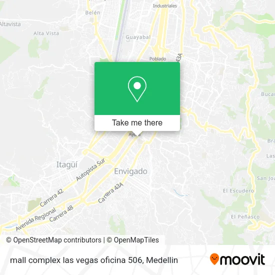 mall complex las vegas oficina 506 map