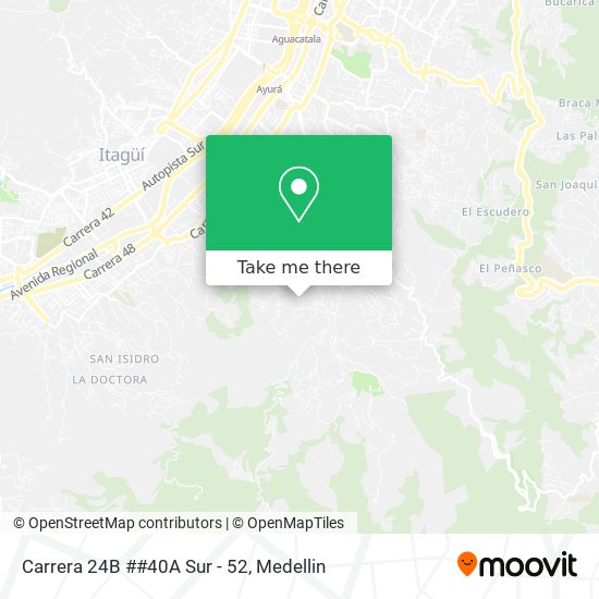Carrera 24B ##40A Sur - 52 map