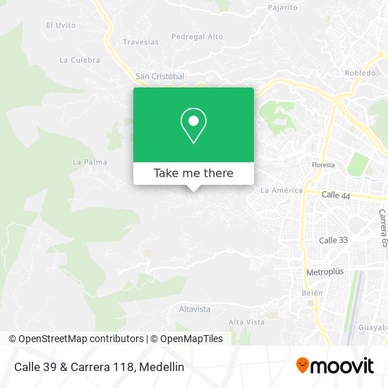 Mapa de Calle 39 & Carrera 118