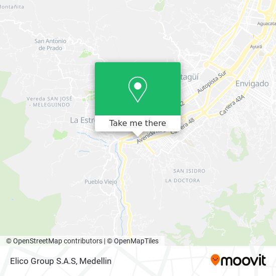 Mapa de Elico Group S.A.S