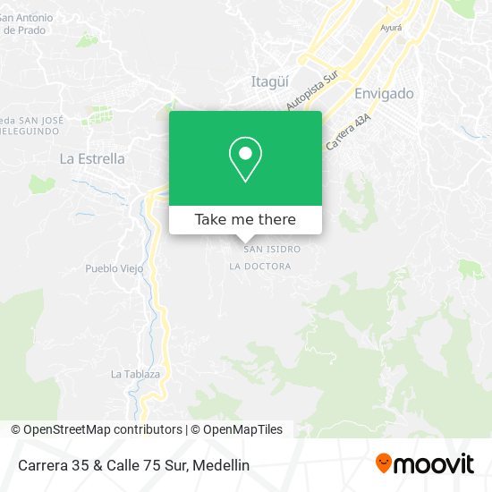 Mapa de Carrera 35 & Calle 75 Sur
