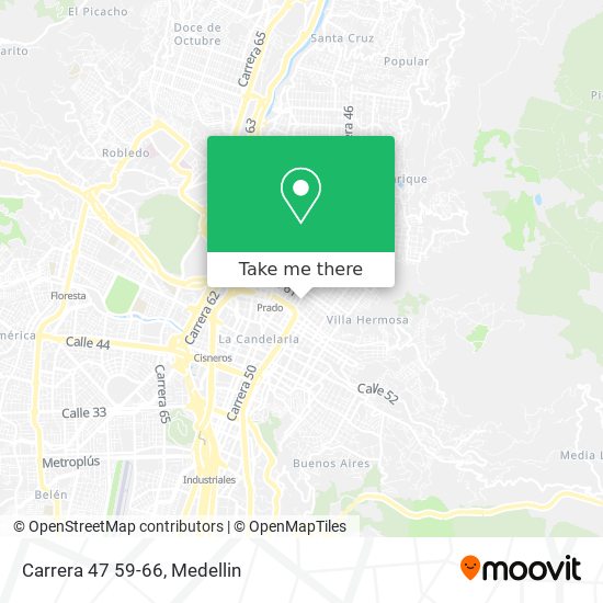 Mapa de Carrera 47 59-66