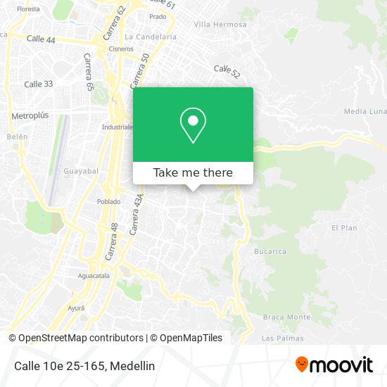 Calle 10e 25-165 map