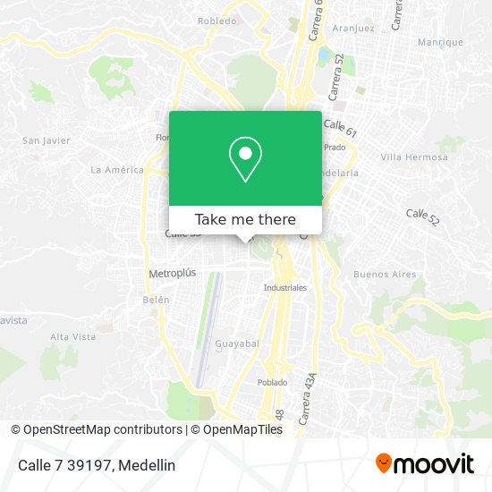 Mapa de Calle 7 39197