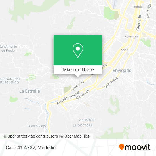 Mapa de Calle 41 4722