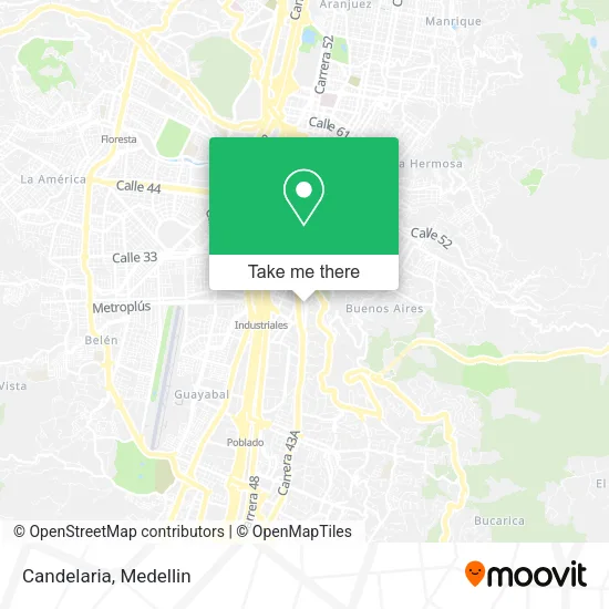 Candelaria map