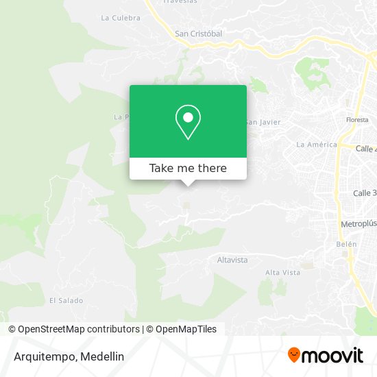 Mapa de Arquitempo