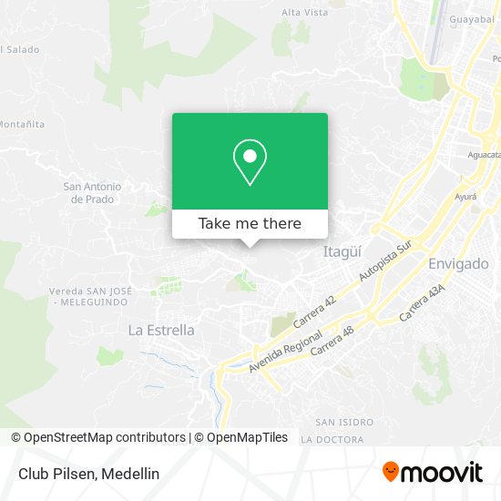 Mapa de Club Pilsen