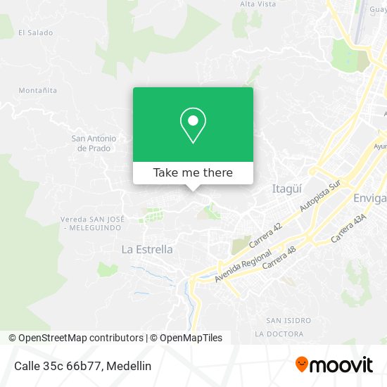 Mapa de Calle 35c 66b77