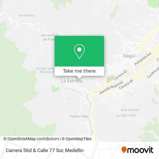 Mapa de Carrera 56d & Calle 77 Sur