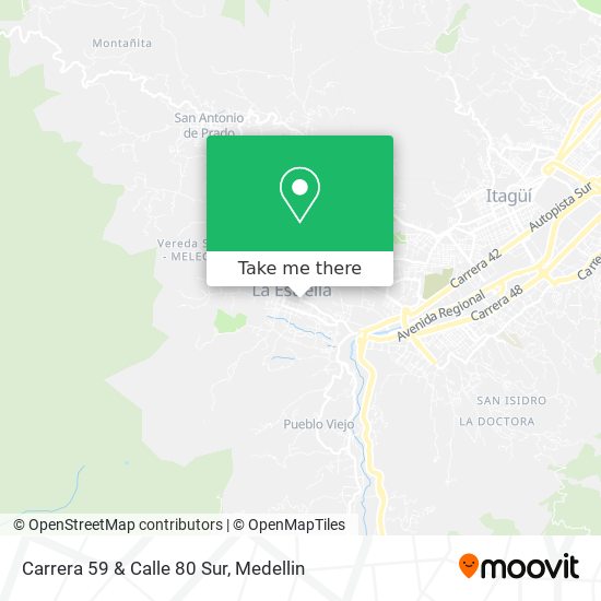 Carrera 59 & Calle 80 Sur map